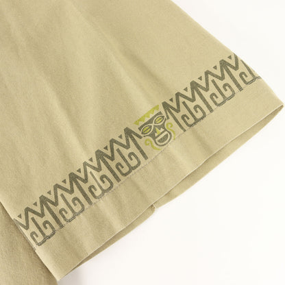 00s TIKI グラフィック オープンカラー シャツ(USA製)