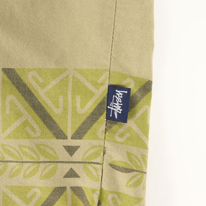 00s TIKI グラフィック オープンカラー シャツ(USA製)