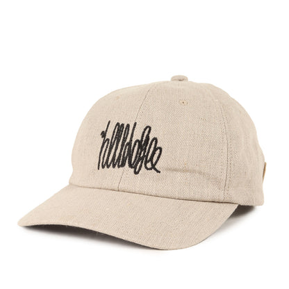 24SS サインロゴ リネン 6パネルキャップ(SIGN LOGO LOW CAP)