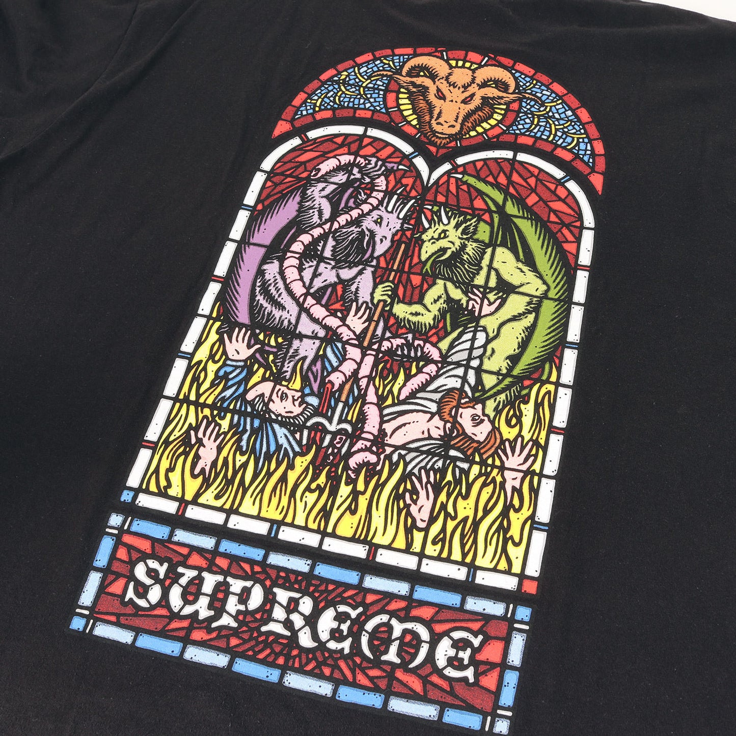 23AW ステンドグラス グラフィック Tシャツ(Worship Tee)