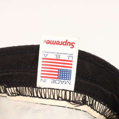 23AW レオパード柄 ウォッシュド チノ ツイル BOXロゴ キャンプキャップ(Washed Chino Twill Camp Cap)