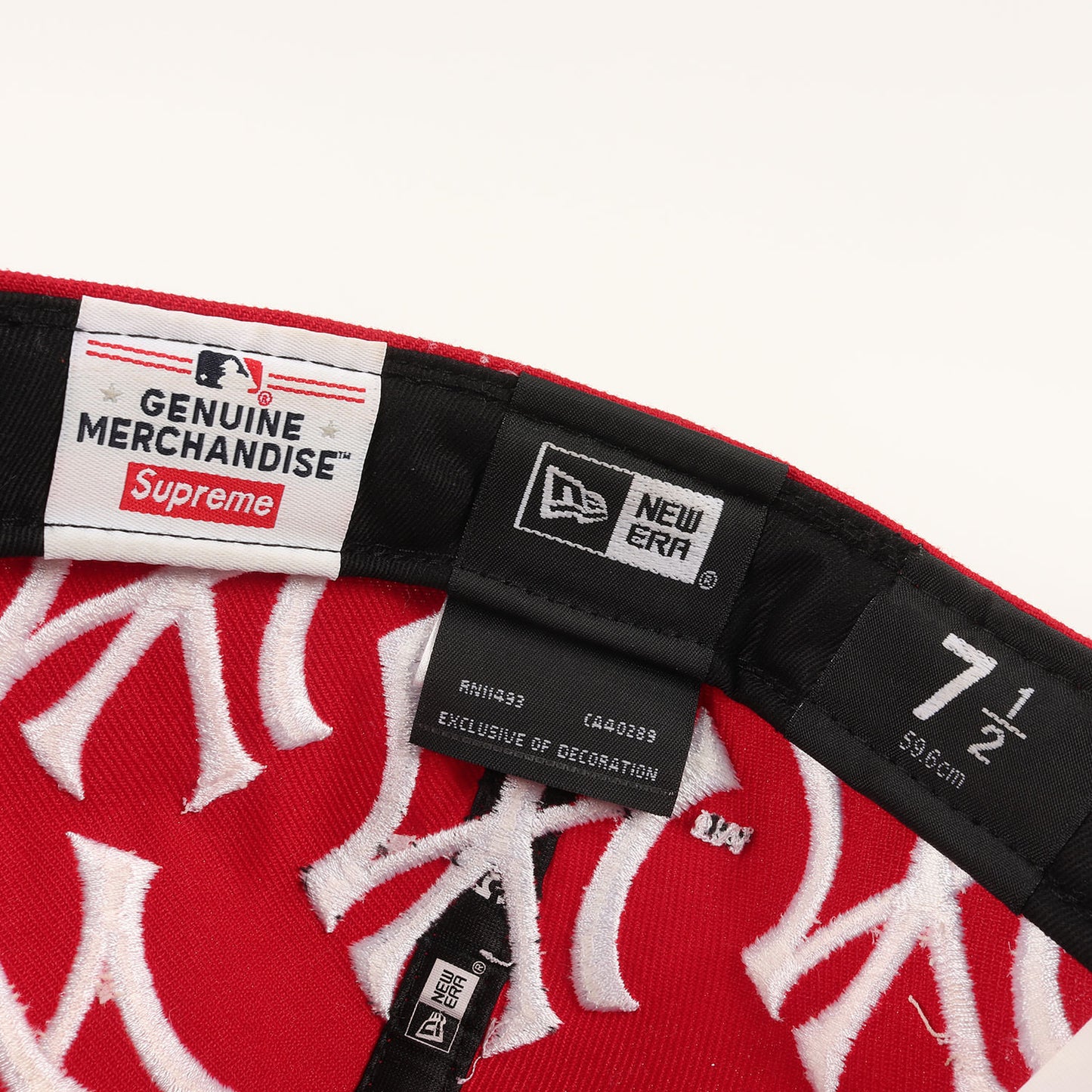 21AW ×NEW ERA ×New York Yankees ×MLB BOXロゴ ベースボールキャップ(Box Logo New Era)