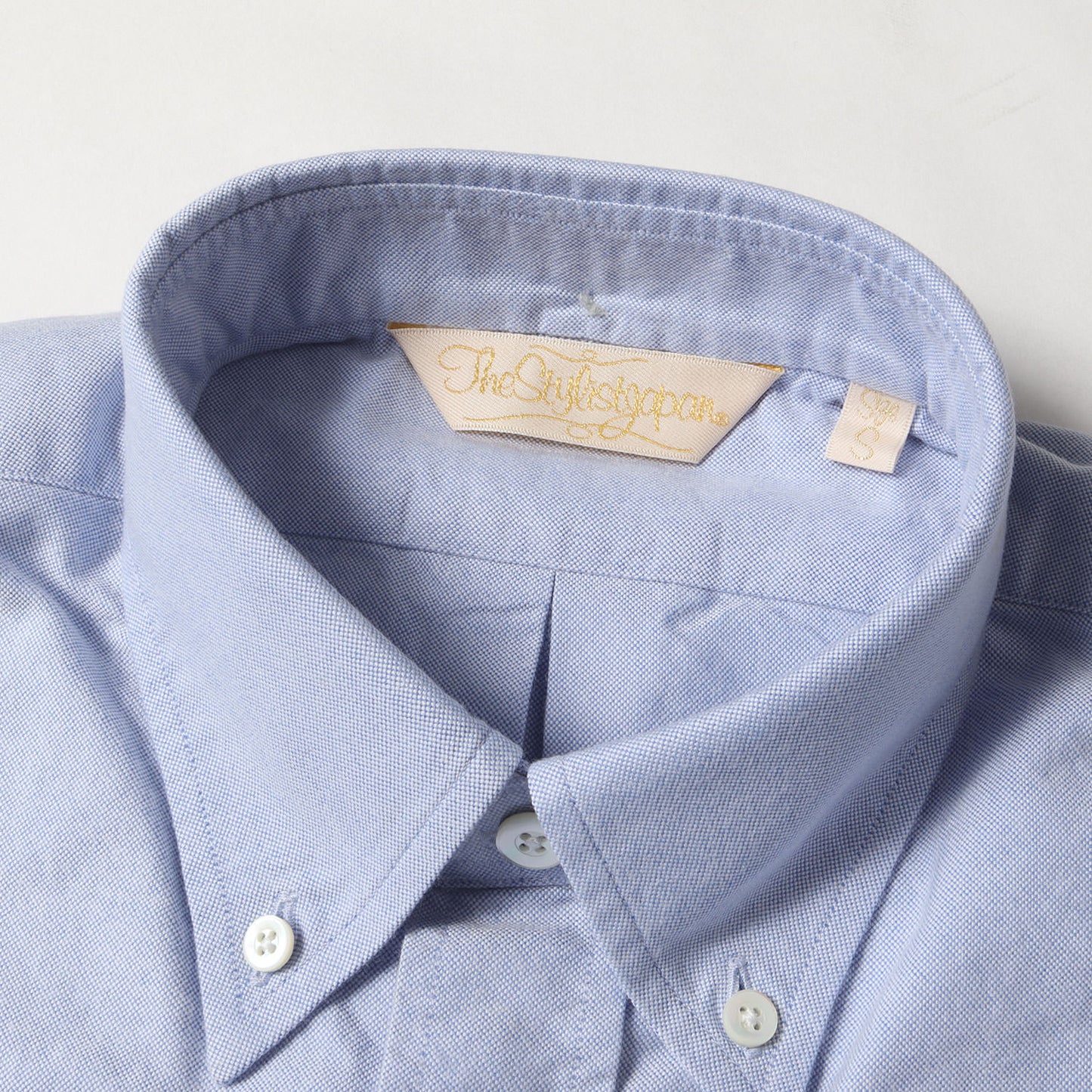 ロゴ刺繍 オックスフォード ボタンダウンシャツ(OX FORD SHIRT)