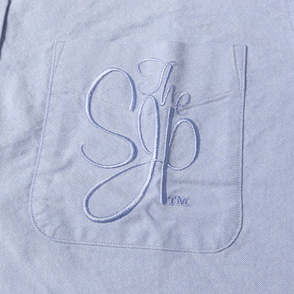 ロゴ刺繍 オックスフォード ボタンダウンシャツ(OX FORD SHIRT)