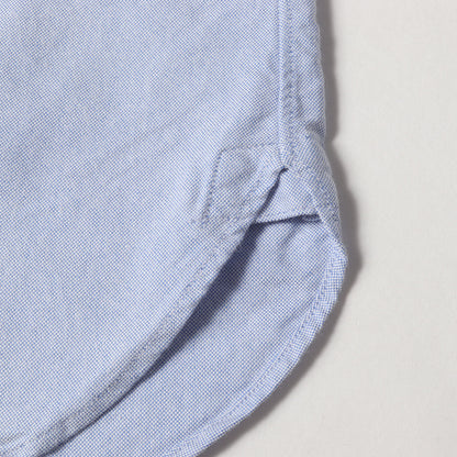 ロゴ刺繍 オックスフォード ボタンダウンシャツ(OX FORD SHIRT)