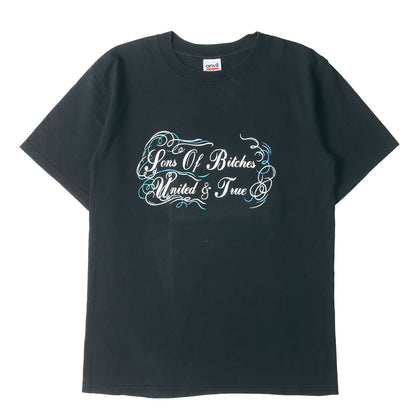 90s SOBUT SONS OF BITCHES UNITED & TRUE Tシャツ(anvilボディ)