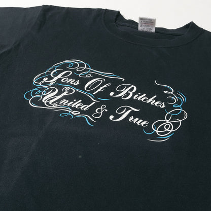 90s SOBUT SONS OF BITCHES UNITED & TRUE Tシャツ(anvilボディ)