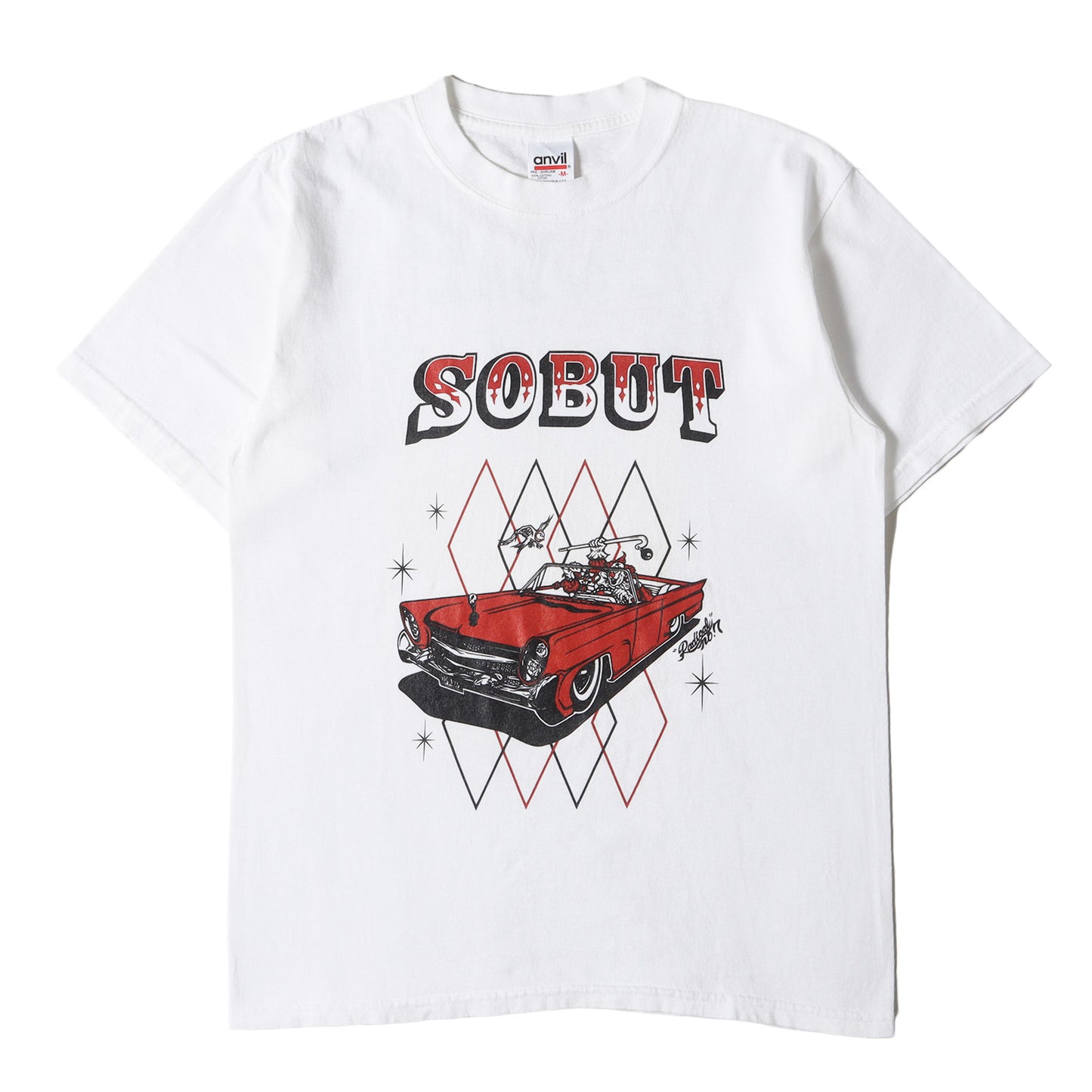 90s SOBUT SONS OF BITCHES UNITED & TRUE Tシャツ(anvilボディ)