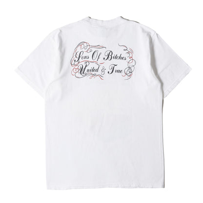 90s SOBUT SONS OF BITCHES UNITED & TRUE Tシャツ(anvilボディ)