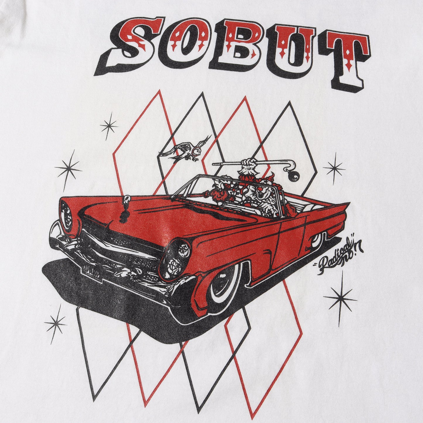 90s SOBUT SONS OF BITCHES UNITED & TRUE Tシャツ(anvilボディ)