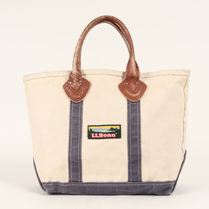 [希少 雰囲気抜群] 80s 山タグ レザーハンドル キャンバス トートバッグ