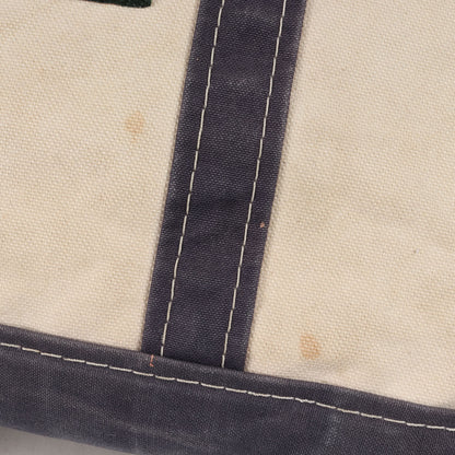 [希少 雰囲気抜群] 80s 山タグ レザーハンドル キャンバス トートバッグ