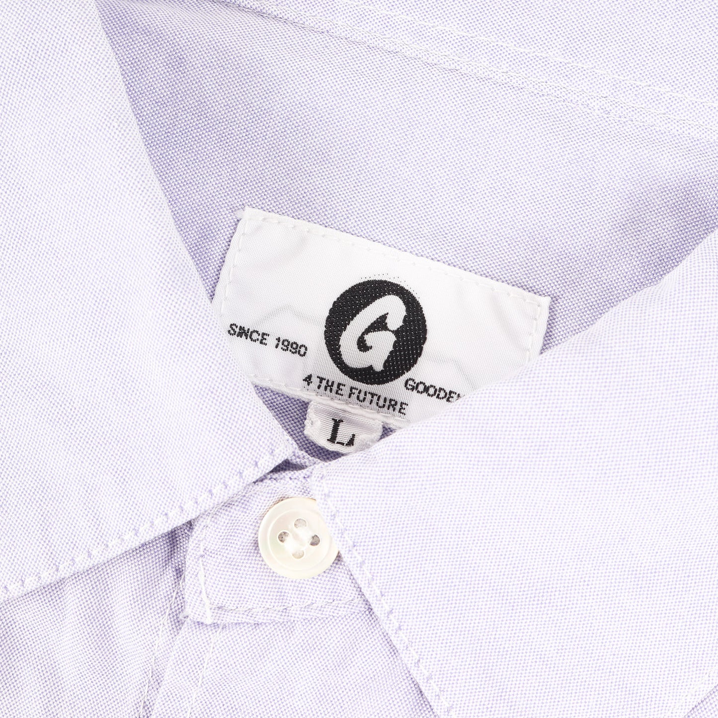 背ロゴ オックスフード シャツ