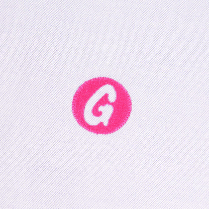 背ロゴ オックスフード シャツ