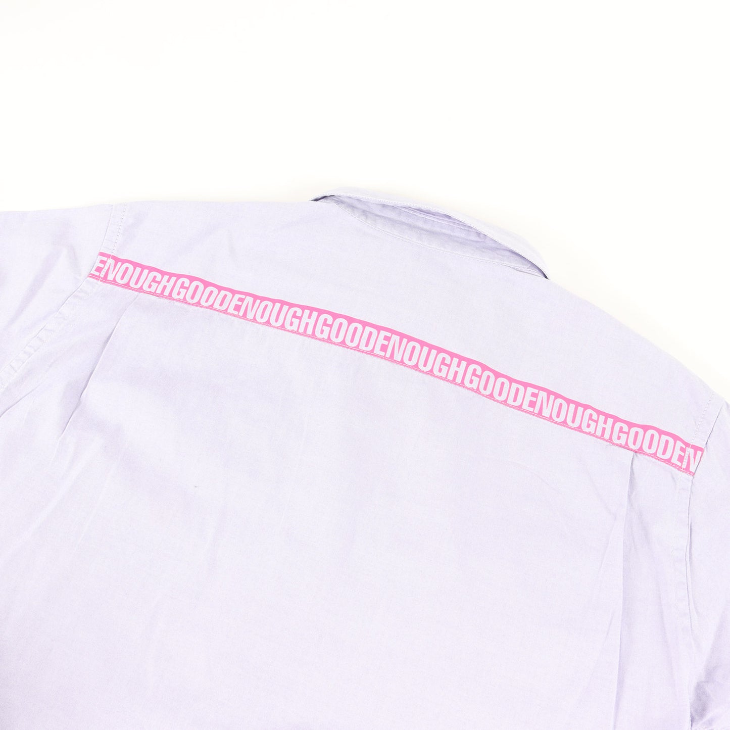 背ロゴ オックスフード シャツ