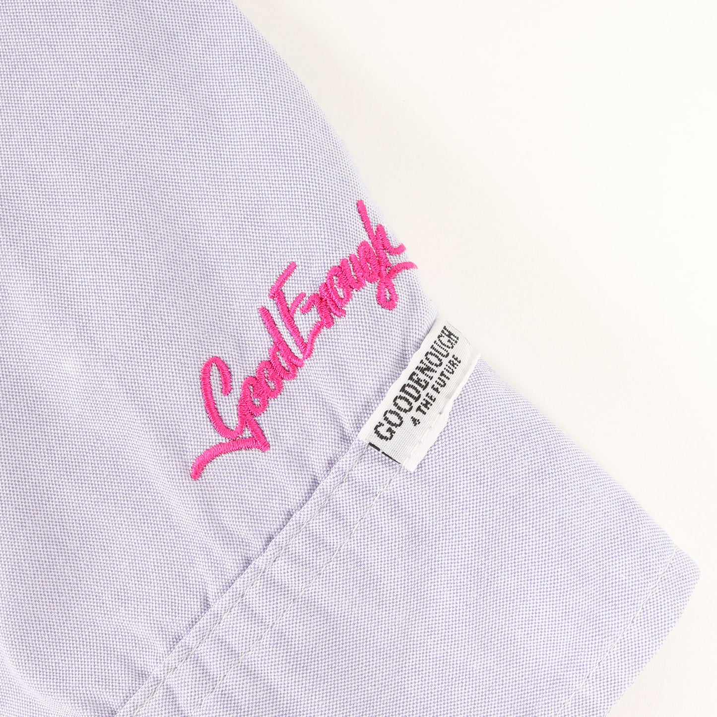 背ロゴ オックスフード シャツ