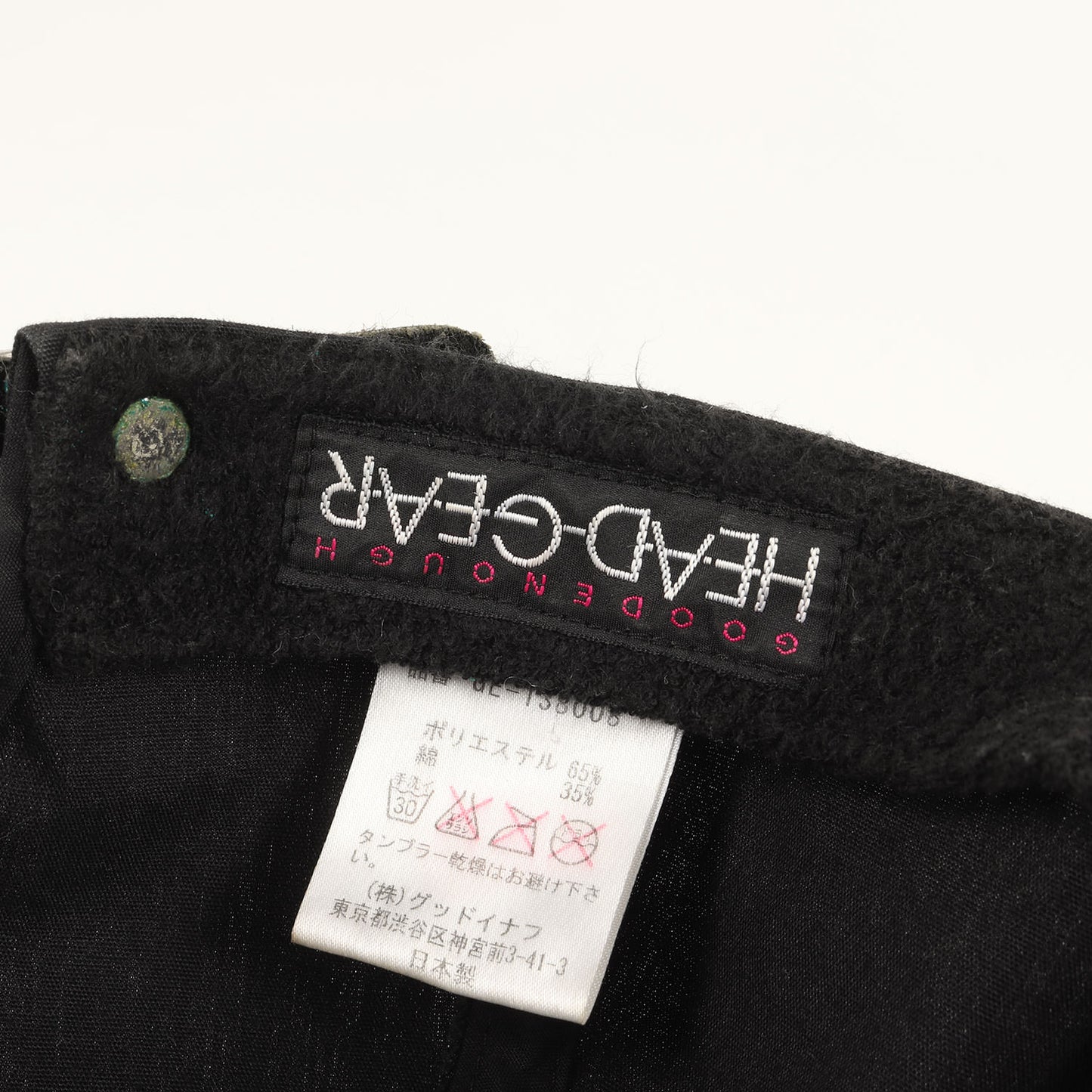 復刻モデル GEワッペン 6パネルキャップ