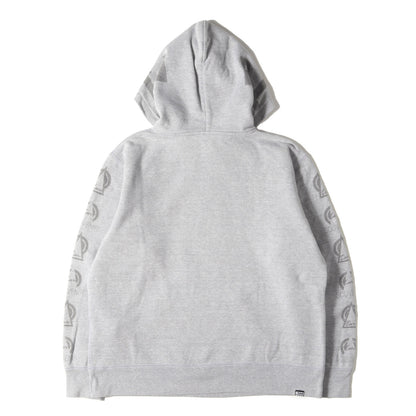 グラフィックプリント スウェットパーカー