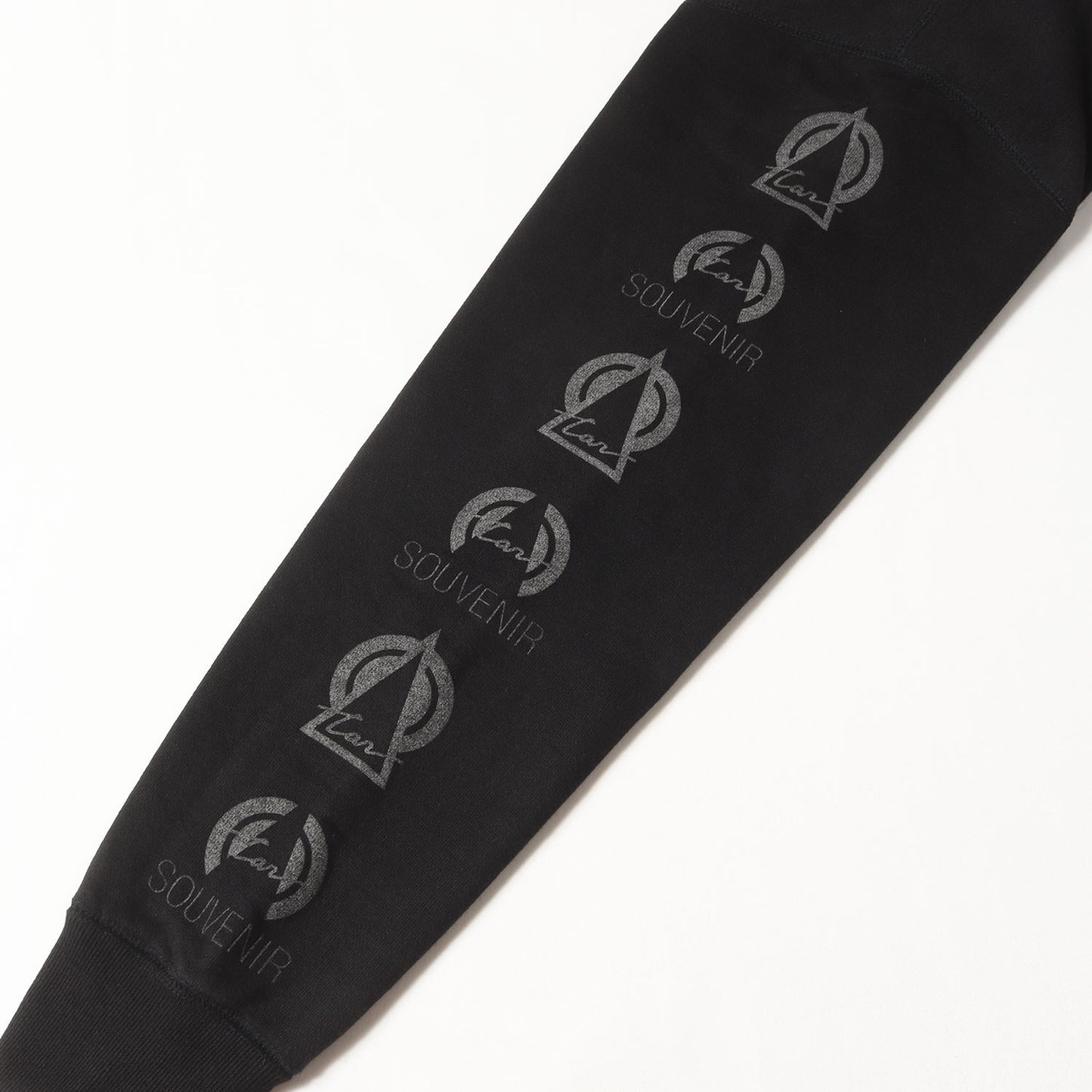 リフレクタープリント スウェット パーカー