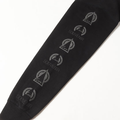 リフレクタープリント スウェット パーカー