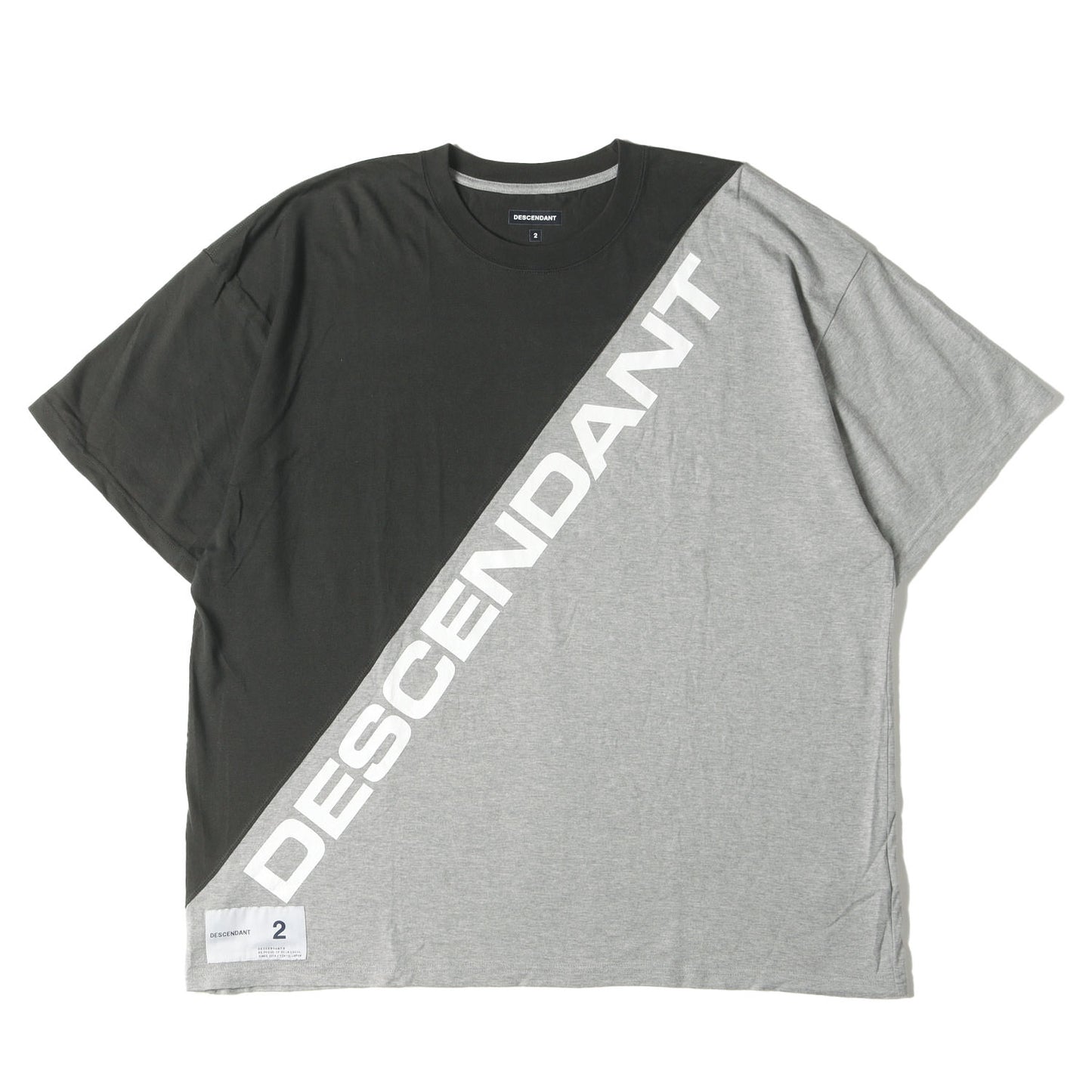 22SS 2トーン オーバーサイズ Tシャツ(HEEL SS)