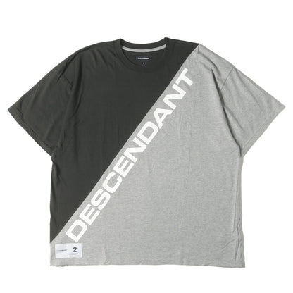 22SS 2トーン オーバーサイズ Tシャツ(HEEL SS)