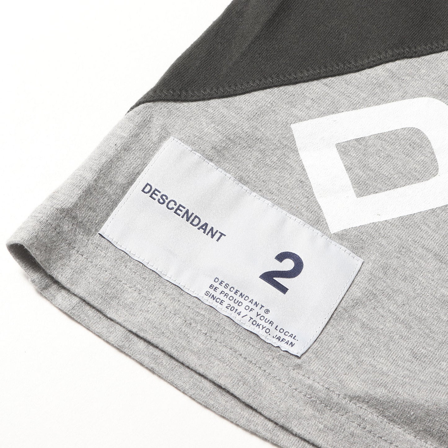 22SS 2トーン オーバーサイズ Tシャツ(HEEL SS)