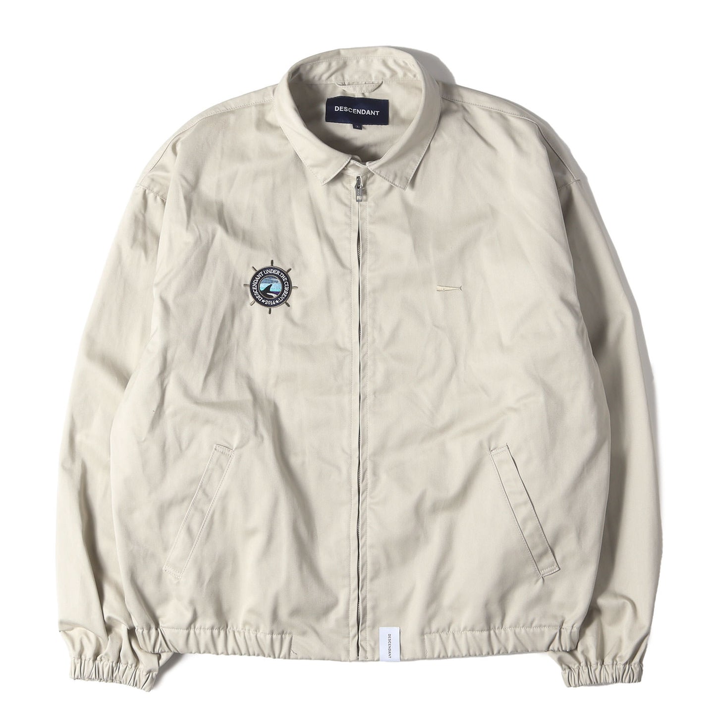 22SS ワッペン付き スイングトップ ジャケット(BINO TC TWILL JACKET ANTISTATIC)