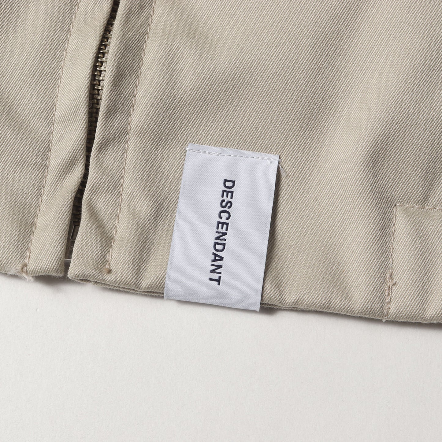 22SS ワッペン付き スイングトップ ジャケット(BINO TC TWILL JACKET ANTISTATIC)