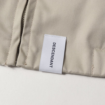 22SS ワッペン付き スイングトップ ジャケット(BINO TC TWILL JACKET ANTISTATIC)