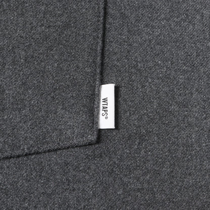 22AW ノーカラー ミリタリー シャツジャケット(SCOUT / LS / RAPO. TWILL)