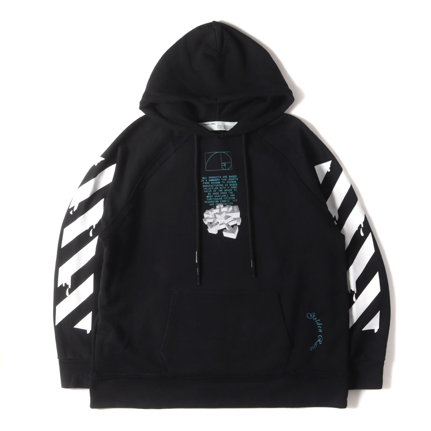 20SS ドリップアロー オーバーサイズ スウェット パーカー(Dripping Arrows Incomp Hoodie)