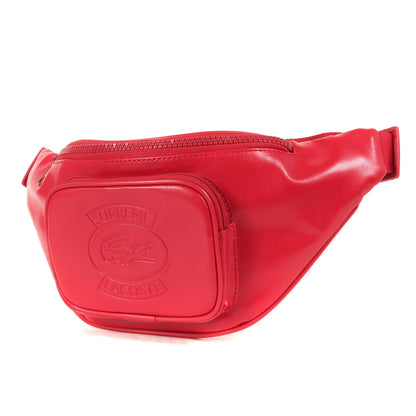×LACOSTE L!VE フェイクレザー ウエストバッグ(Waist Bag)