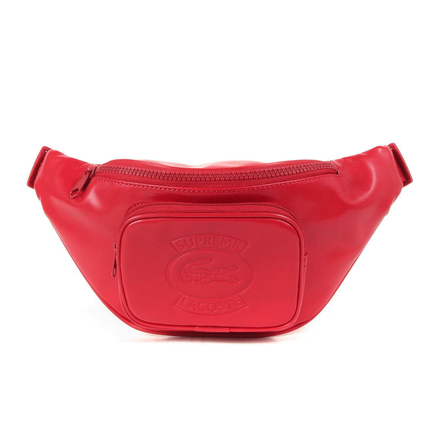 ×LACOSTE L!VE フェイクレザー ウエストバッグ(Waist Bag)