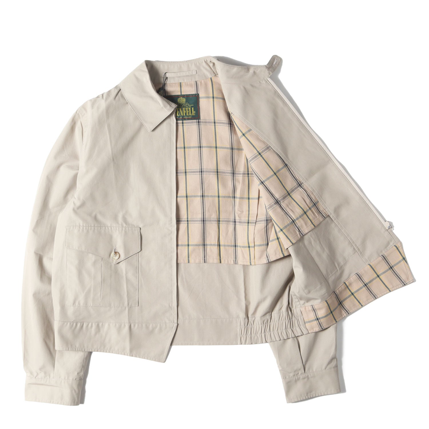 【Vintage】GRENFELL ドリズラージャケット 42 ネイビー 山タグ Vintage】GRENFELL ドリズラージャケット 42 ネイビー 山タグ