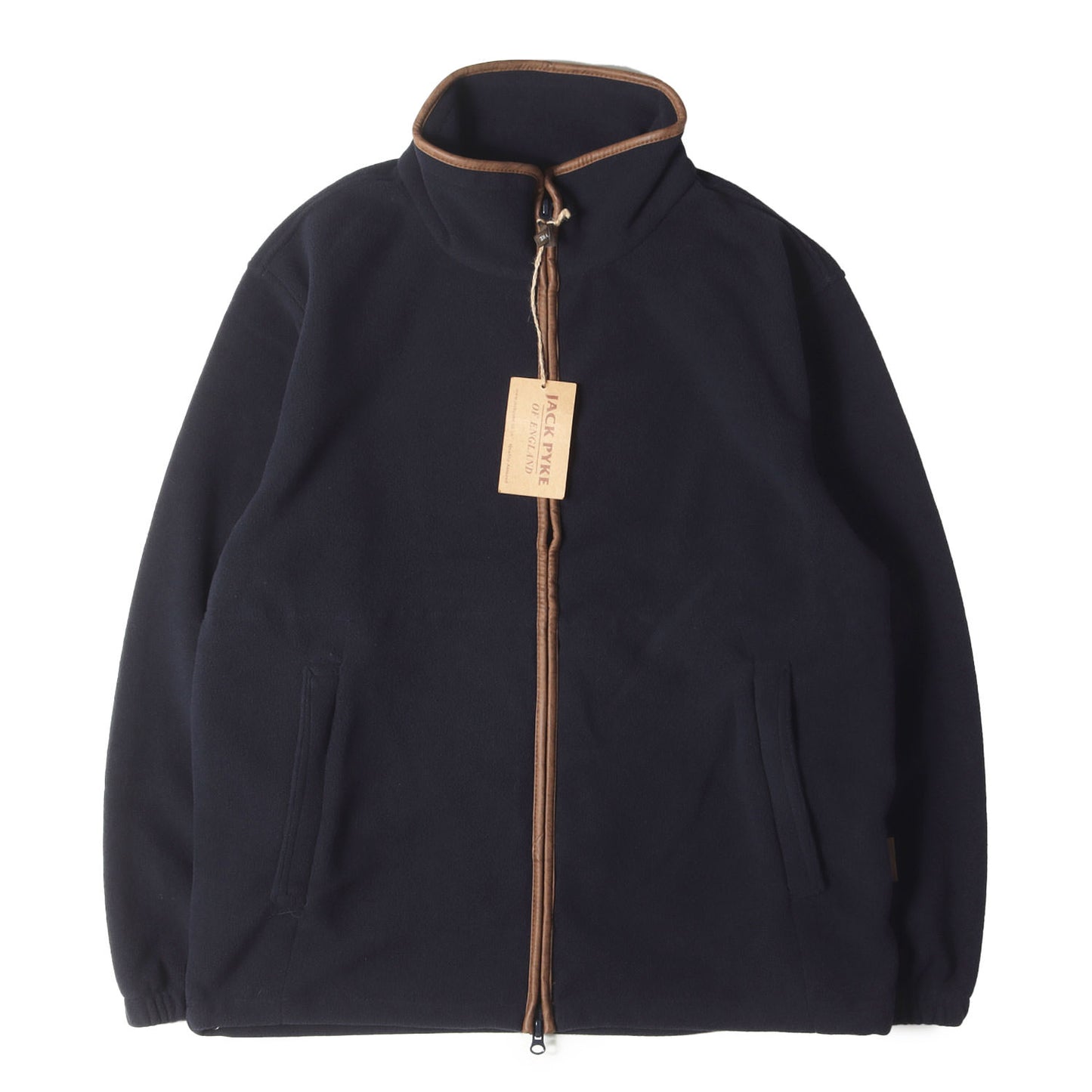 パイピング フルジップ フリース ジャケット