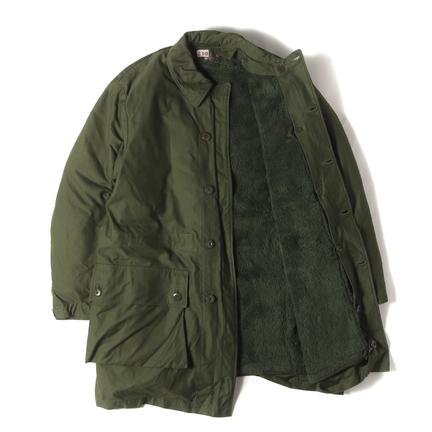 70s - 80s スウェーデン軍 実物 M-59 ライナーボア付き ユーティリティー ワークジャケット