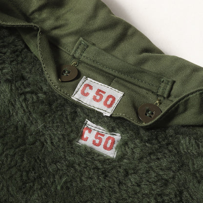 70s - 80s スウェーデン軍 実物 M-59 ライナーボア付き ユーティリティー ワークジャケット