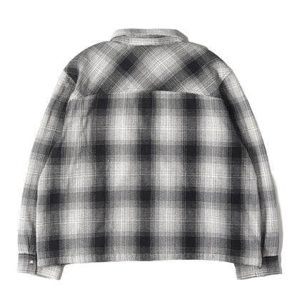 23AW US企画 オンブレチェック バレー ツイル シャツジャケット(Valley Twill Utility)
