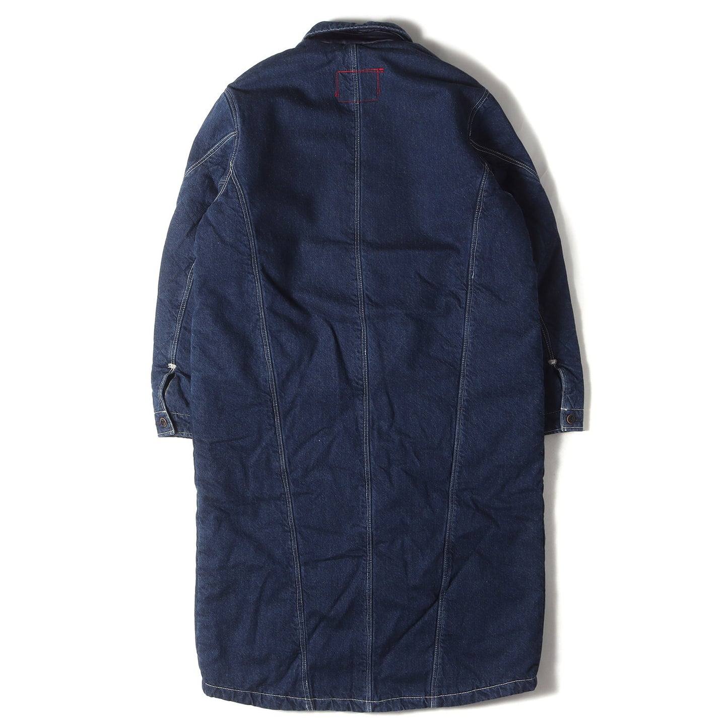 [希少 リーバイスレッド] ボア デニム ロングコート