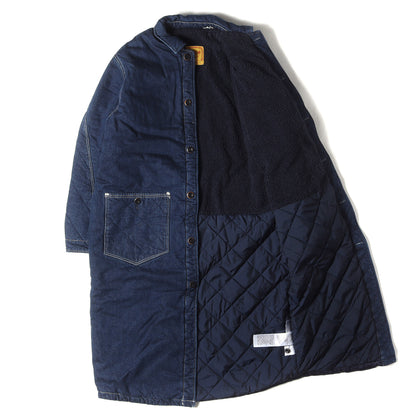 [希少 リーバイスレッド] ボア デニム ロングコート