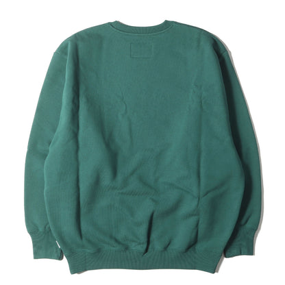 24SS アップリケロゴ クルーネック スウェット(ACADEMY / SWEATER / COTTON. COLLEGE)