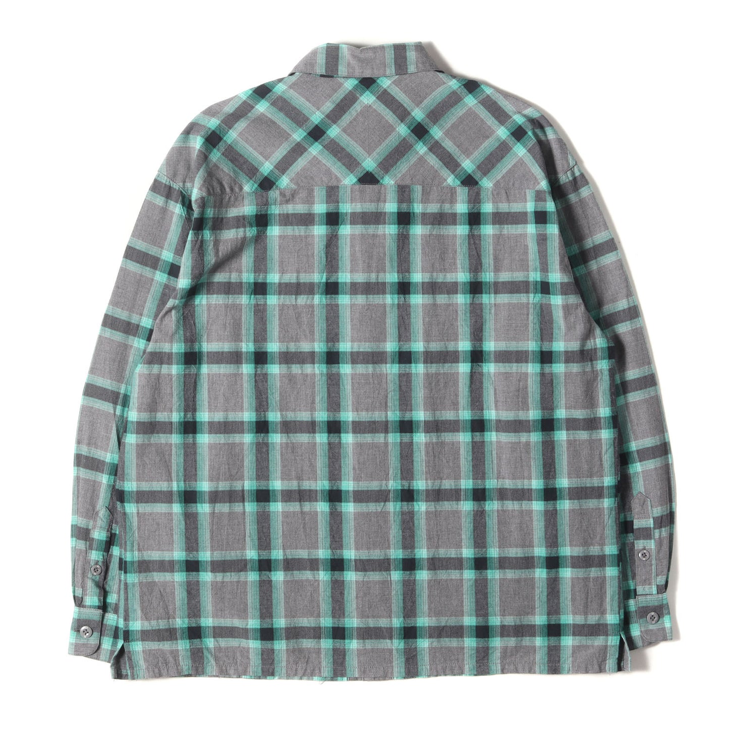 23SS ネオンチェック コットンシャツ(NEONCHECK SHIRT)