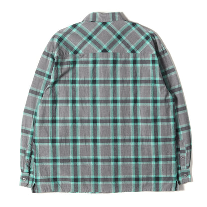23SS ネオンチェック コットンシャツ(NEONCHECK SHIRT)