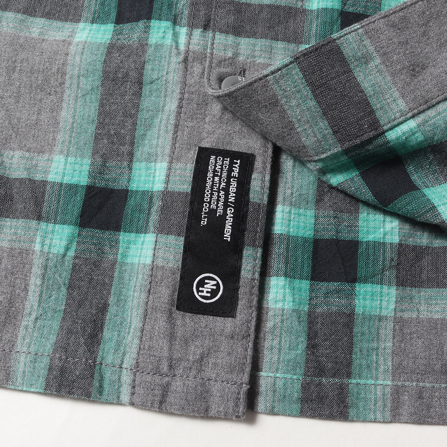 23SS ネオンチェック コットンシャツ(NEONCHECK SHIRT)