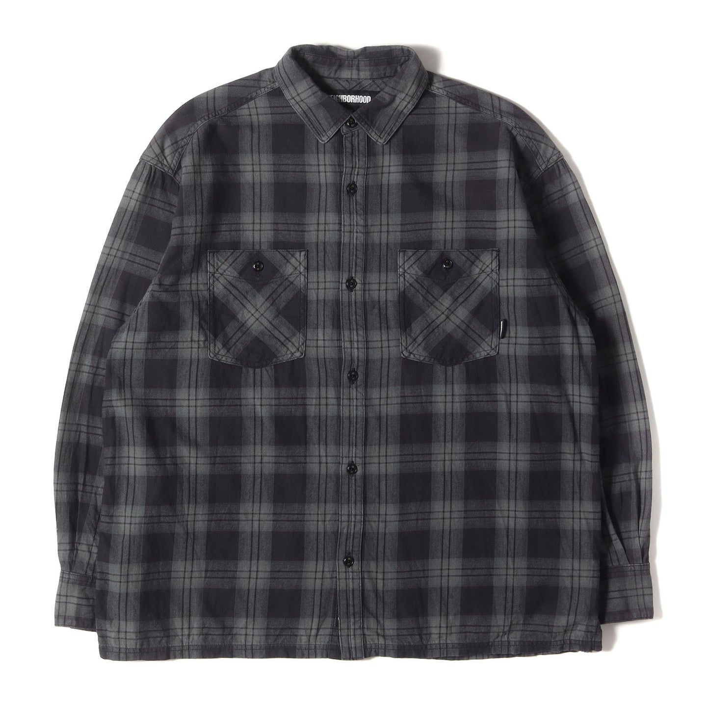 22AW チェック フランネルシャツ(FLANNEL CHECK NEL LS SHIRT)
