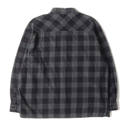 22AW チェック フランネルシャツ(FLANNEL CHECK NEL LS SHIRT)