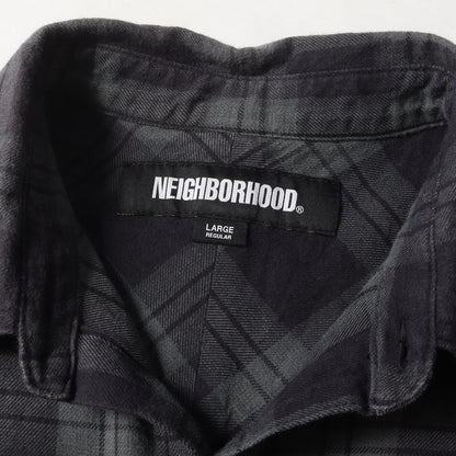 22AW チェック フランネルシャツ(FLANNEL CHECK NEL LS SHIRT)