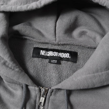 24AW ブランドロゴ フルジップ スウェット パーカー(CLASSIC SWEAT ZIP HOODIE LS)