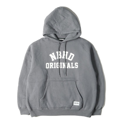 24AW カレッジロゴ スウェット パーカー(BASIC SWEAT HOODIE LS)